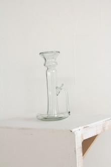 glass candle holder