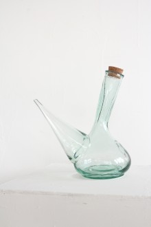 glass wine bottle