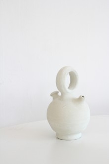 salt clay vase - small