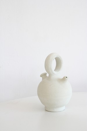 salt clay vase - small