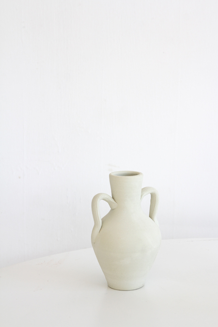 salt clay vase - small
