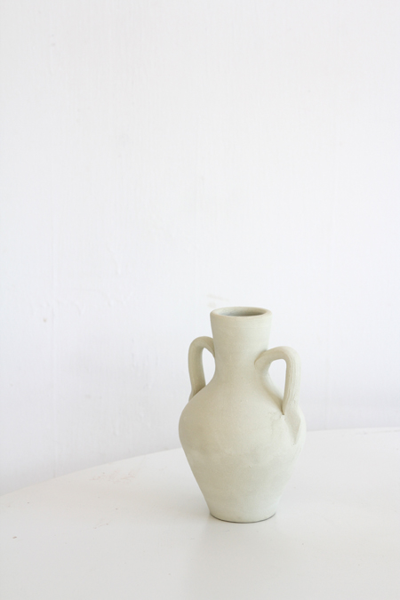 salt clay vase - small