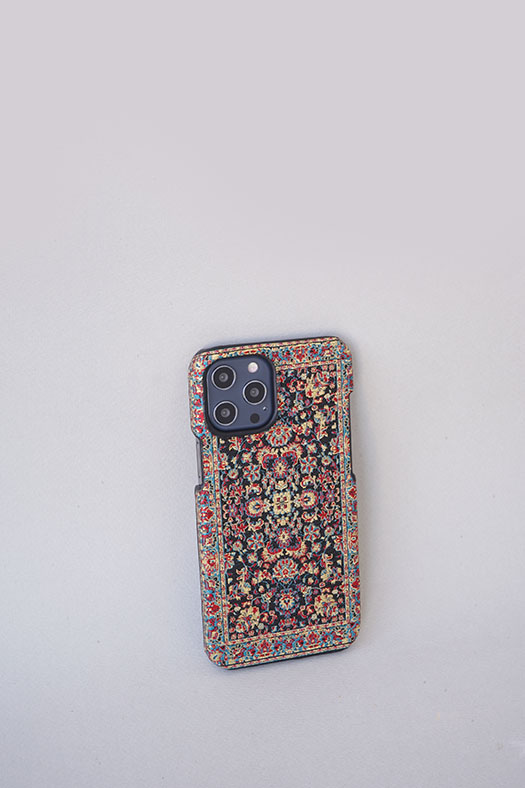 woven iphone case - garden