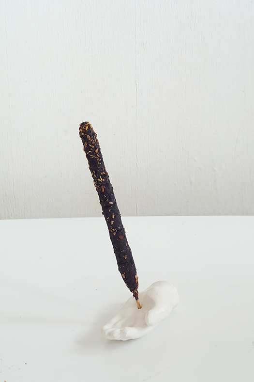 porcelain hand incense holder