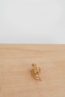 angel brooch - gold