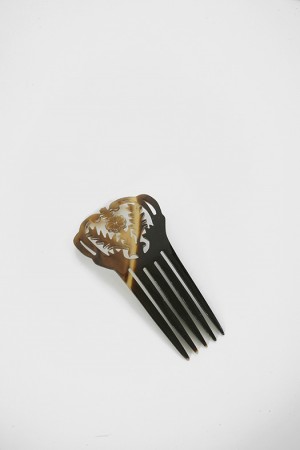 horn hair barrette  - no.2