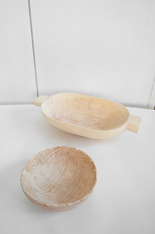 wooden bowl - wide (예약12/6)