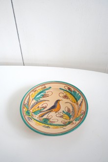 ceramic plate-bird