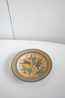 ceramic plate-leaves