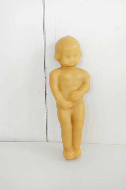 beeswax object candle - baby