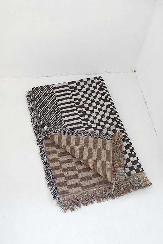 cotton blanket - check(6/30)