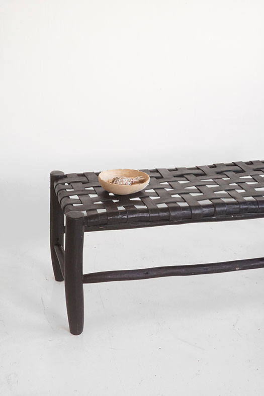 leather bench - BB