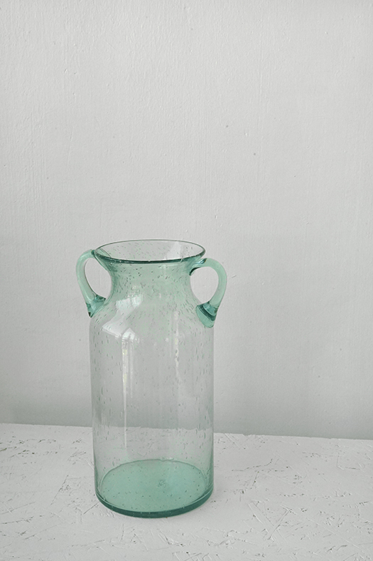 blown clear vase series