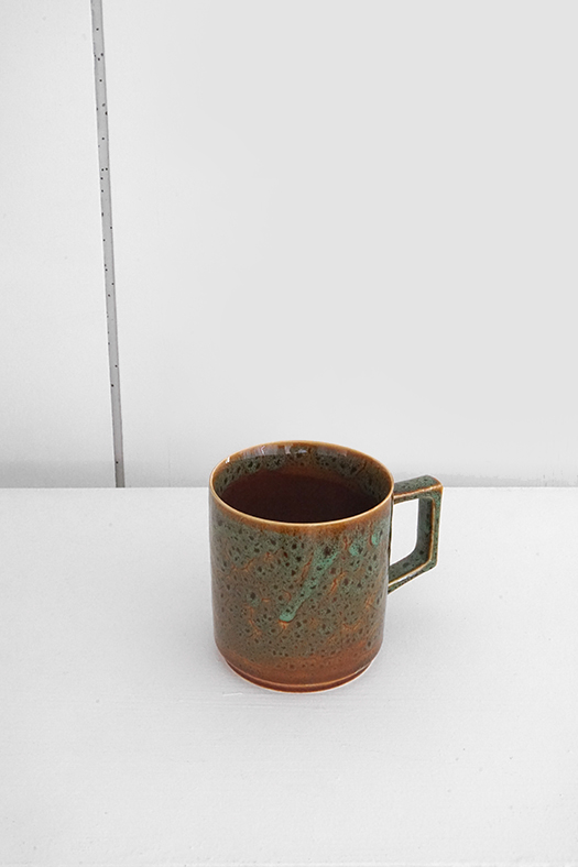 glazed mug - forest