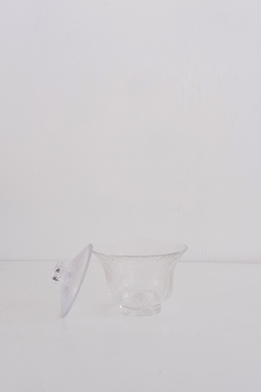 glass tea set - frost