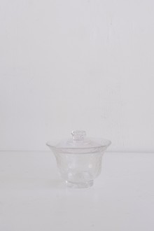 glass tea set - frost