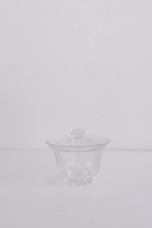glass tea set - frost