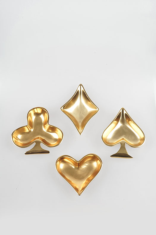 golden symbol tray series