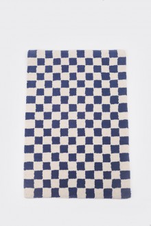 wool rug - check B