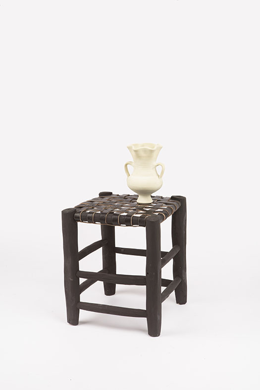leather stool - L BB (예약 5/20)