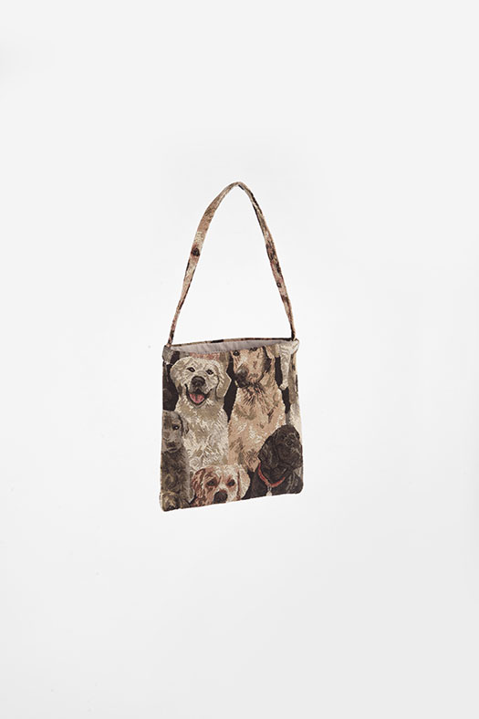 animal jacquard bag - mini