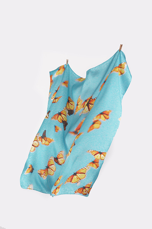 scarf - butterfly