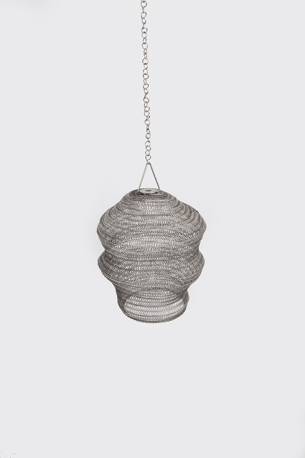 knitted wire lamp shade - small