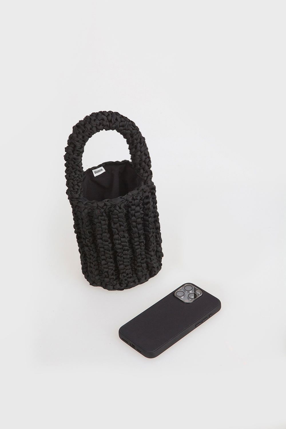 canele bag - charcoal