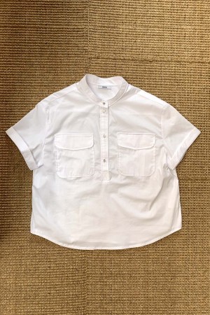 quinoa pocket short shirts