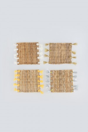 Moroccan woven coaster