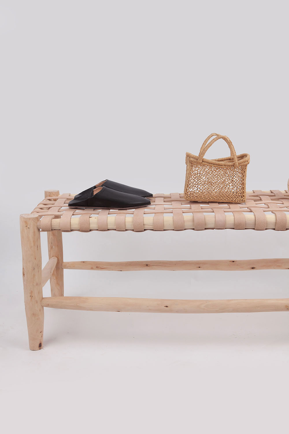 leather bench - NN  (예약5/20)