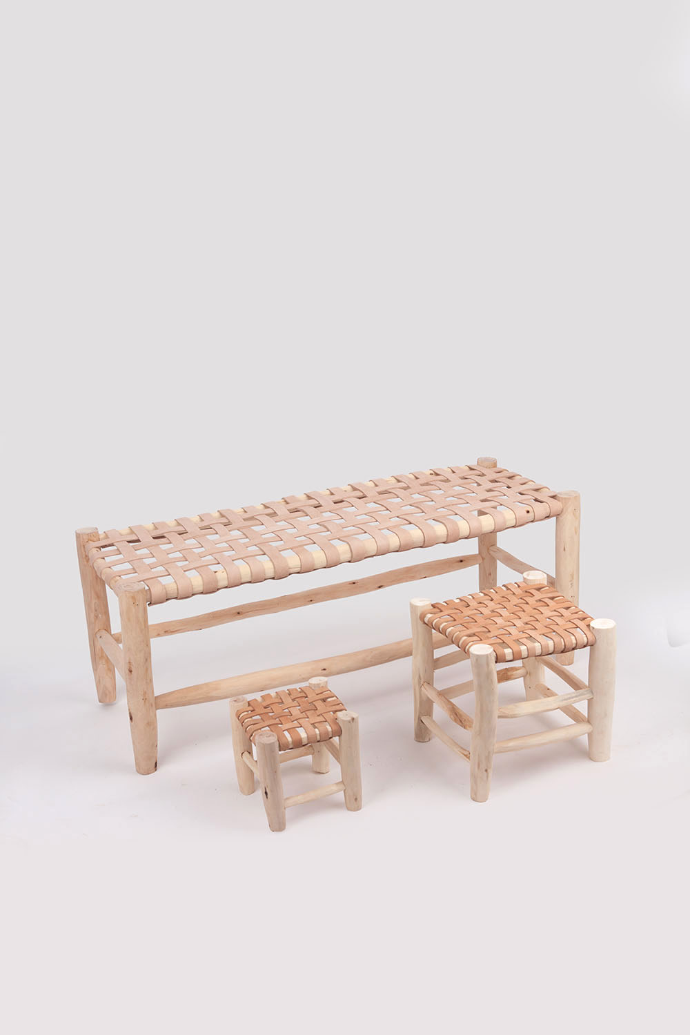 leather bench - NN  (예약5/20)