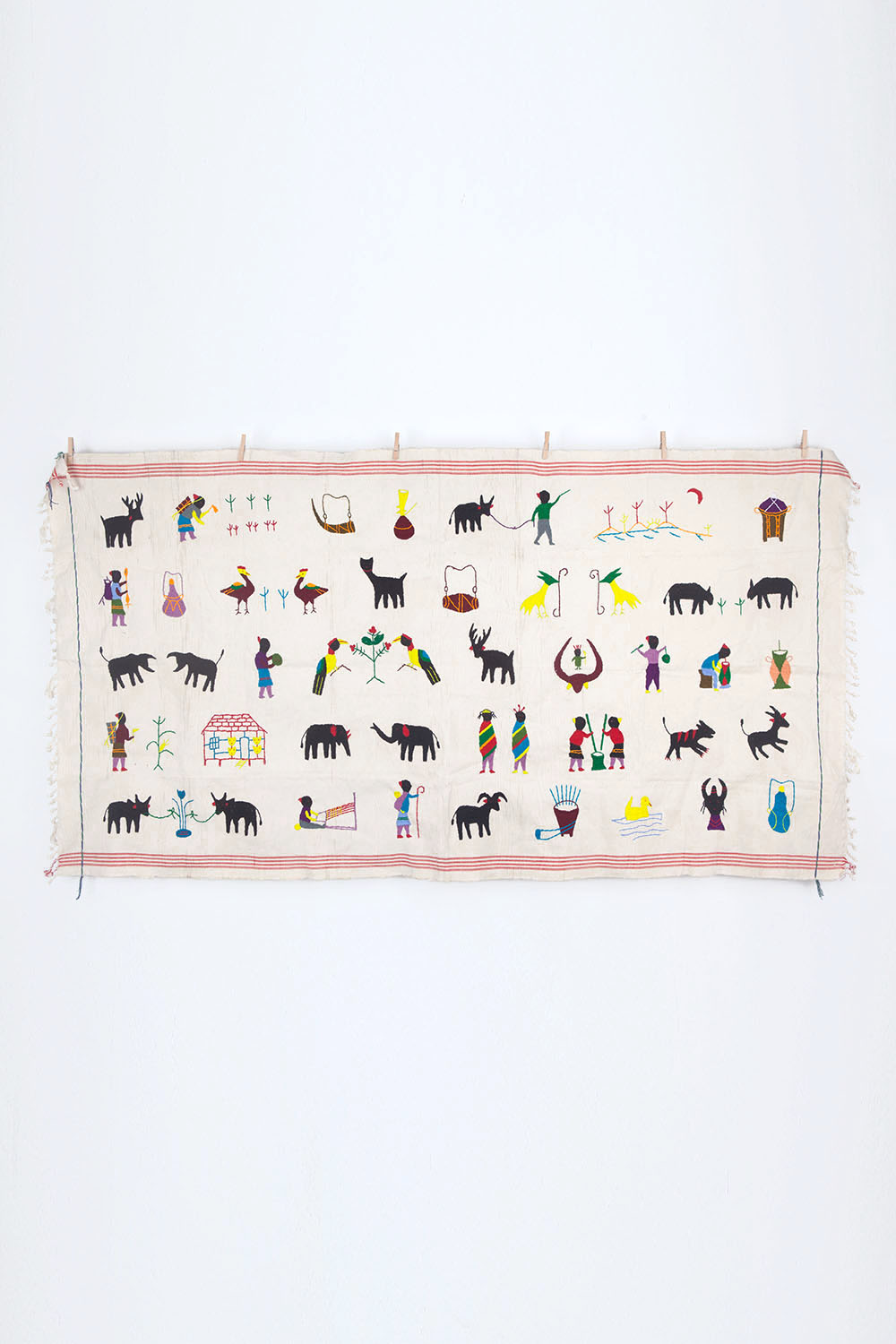 embroidery blanket - beige(예약7/15)