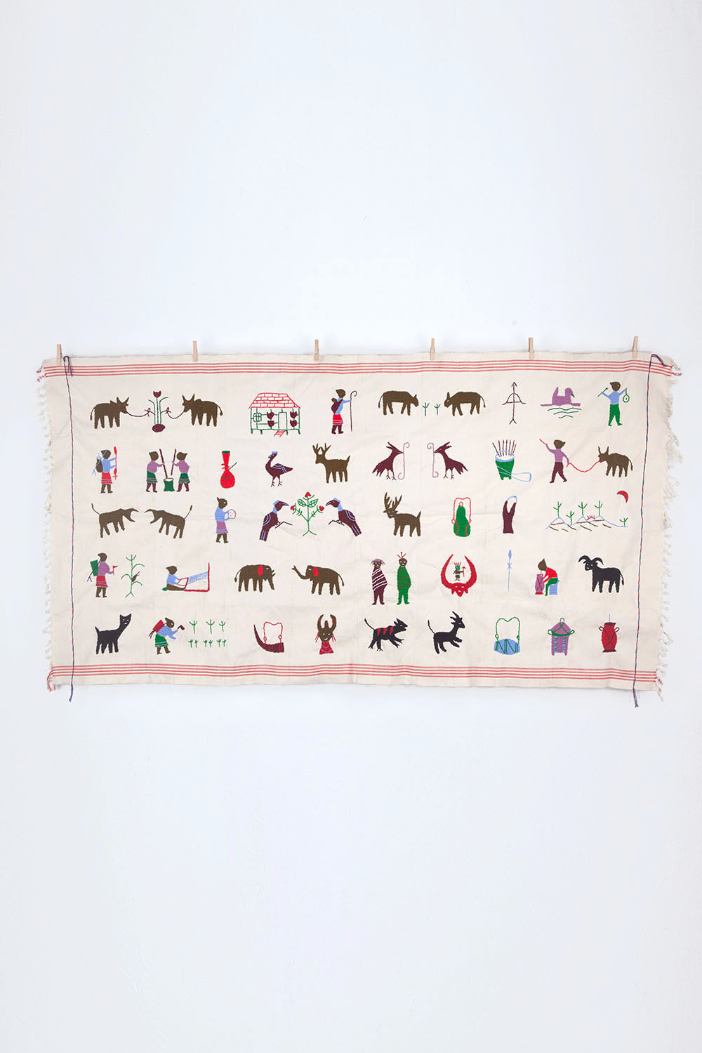 embroidery blanket - beige(예약7/15)