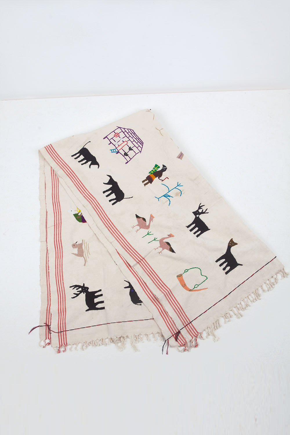 embroidery blanket - beige(예약7/15)