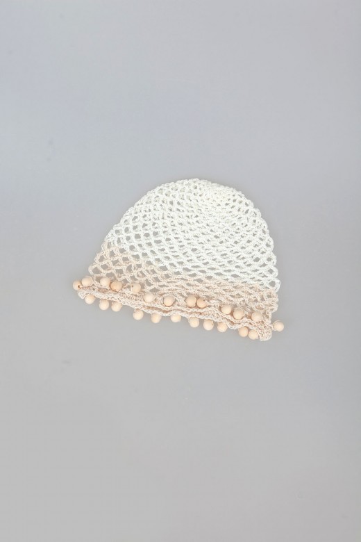 woven scrunch hat