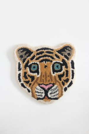 tiger face rug