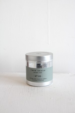 scent candle - natural sage