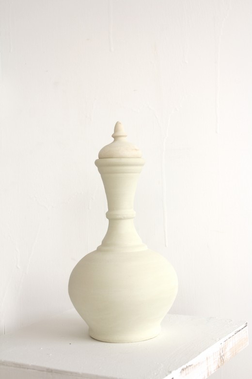 salt clay vase