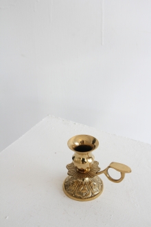 brass candle holder - small