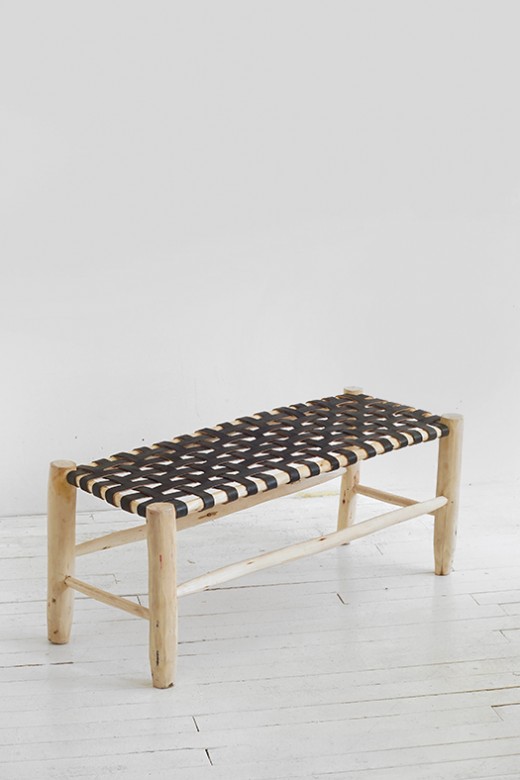 leather bench - BN (10/19 출고)