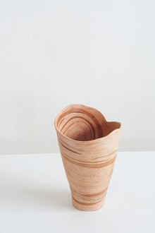 leather vase object
