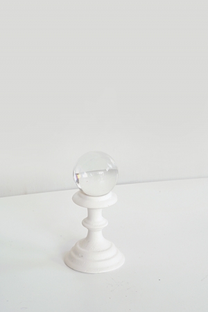 ceramic globe stand - small