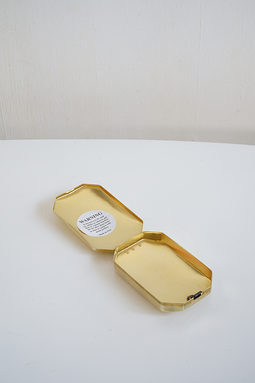 pure brass case - octagon