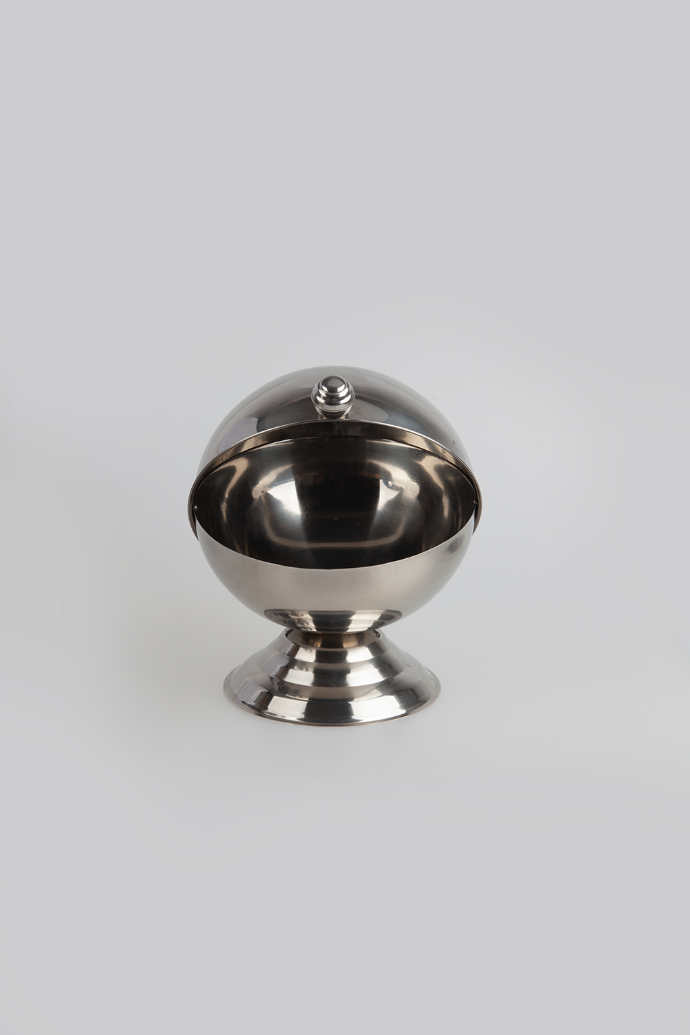 steel globe sugar case