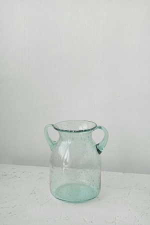 blown clear vase series