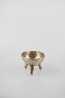 brass foot bowl
