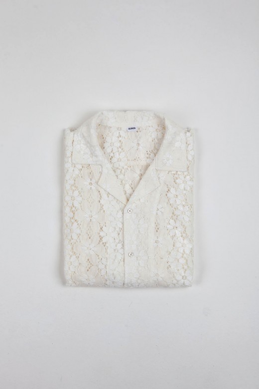 quinoa woven shirts - flower
