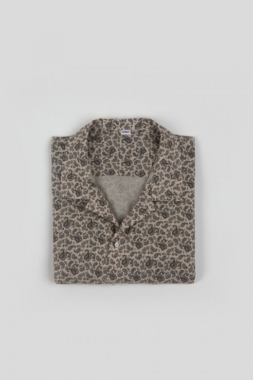 quinoa pattern shirts - beige