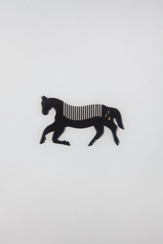 acetate comb - horse